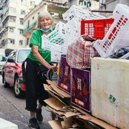 Empowering Hong Kong's underprivileged through recycling; a partnership with V Cycle